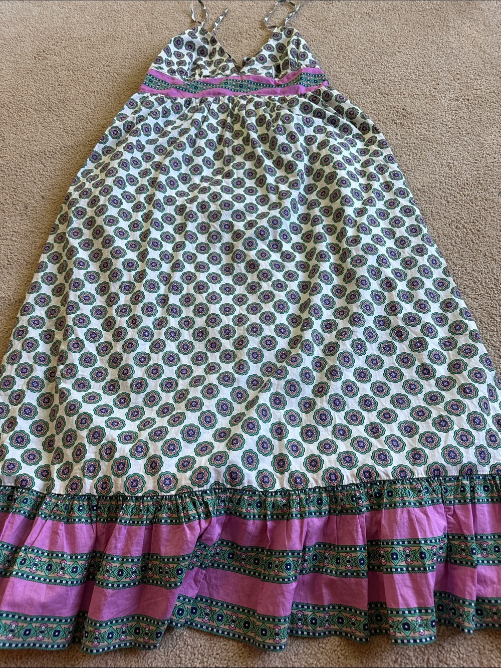 J. crew India block print sun dress - Picture 7 of 12